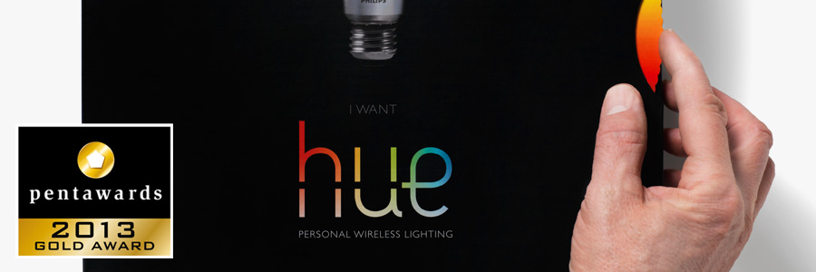 Philips Hue Rewarded With Gold Pentaward | FLEX/design